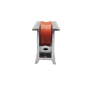 UAE Hardware Accessories Sliding Aluminium Door Roller Single V groove Pulley