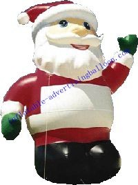 Buy Outdoor Inflatable Christmas Decoration / Custom Shaped Balloons For Advertising at wholesale prices