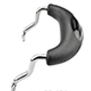 Double-hole Glass Pot Lid Handle Stainless Steel Silicone Side Ear Handle Pot