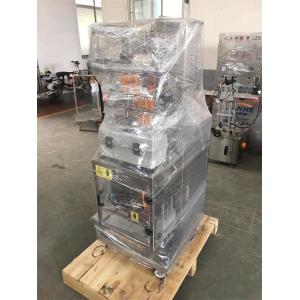 PLC Control Shampoo Sachet Filling Machine 50ML Stainless Steel