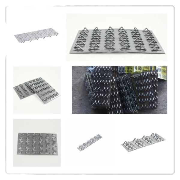 1.0mm Thick Galvanized Truss Plate Flat Mending Connector Plate for Wood Roof Repair