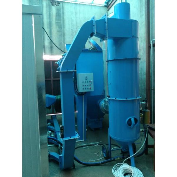 Small Shot Blasting Booth No Foundation Pit , Shot Blasting Room For Light Duty Job