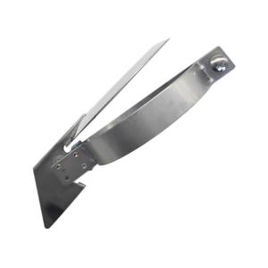 Quality 8&quot; Stainless Steel Exhaust Parts Straight Stack Rain Cap for sale