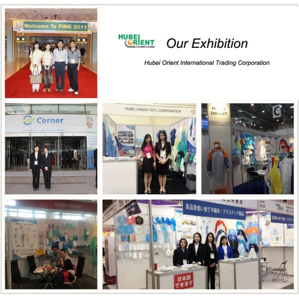 OEM Antibacterial Disposable Long Sleeve Gown With Knitted Wrist