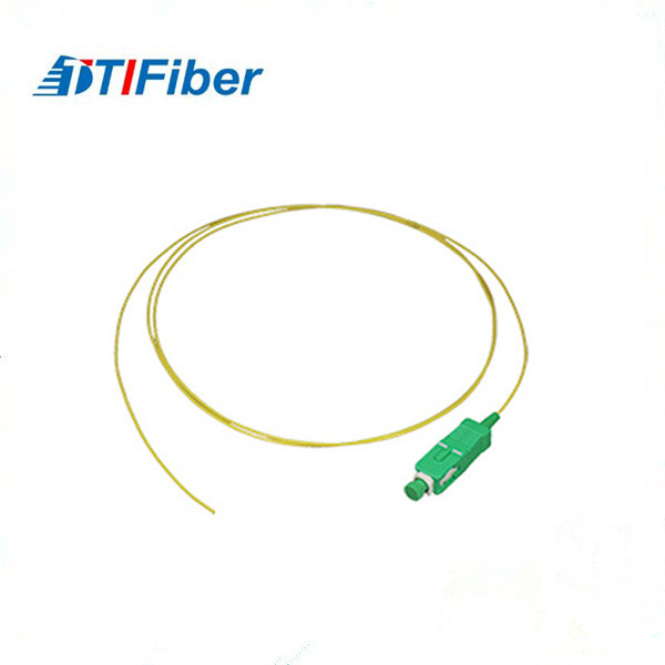 Buy 0.9mm SM G652D G657A SC/APC SC/UPC PVC/LSZH 1M/1.5M/3M Fiber Optic Pigtail at wholesale prices