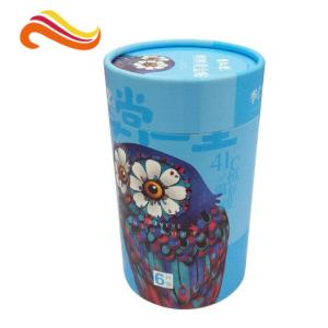 Eco Friendly Cardboard Gift Boxes Custom Beautiful Tube Packaging Matt