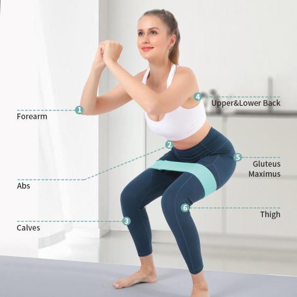 Virson 3pcs Resistance Bands Set Stretchy Rubber Band For Sports Gym Equipment Bodybuilding Exercise Training Expander