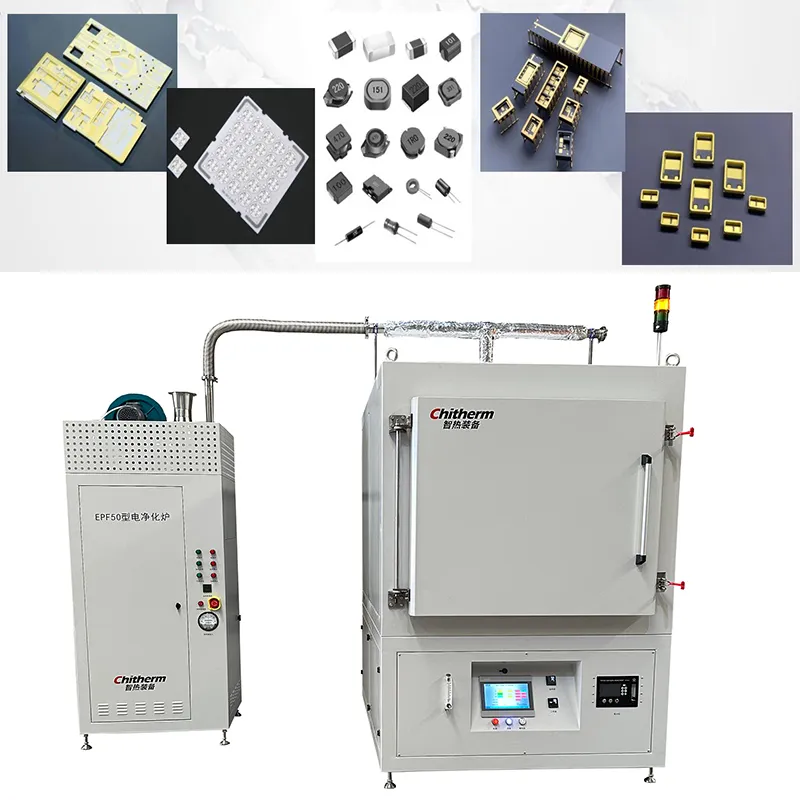 Industrial Hot Air Drying Oven with Multiple Shelves for Large Capacity Hrf512-07n Sinter Furnace