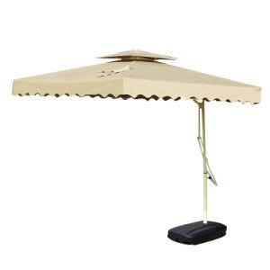Buy OEM Patio Umbrella With Base Aluminum Cantilever Patio Umbrella at wholesale prices