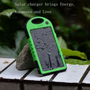 Portable waterproof multi solar charger for mobile phone