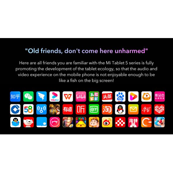Original Xiaomi Mi Pad 5 11 Inch Qualcom Snapdrgon 860 8720mah 6GB 128GB WiFi Version Mi Pad5 Tablet