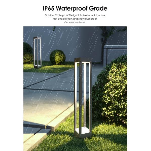 New Style Waterproof LED Garden Lawn Lamp CREE Led 8W With Power Coated Aluminum AC 110-285V Single Color