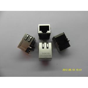 21.3mm Length Tap Down RJ45 Shielded Connector Without Transformer For Net Card