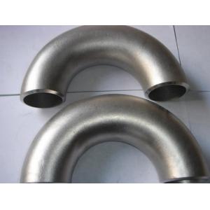 304 316 Stainless Steel Pipe Fitting Butt Welding 180 Degree Elbow