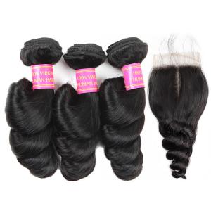 8 Inch - 30 Inch 100% Brazilian Virgin Hair Natural Color Healthy And Soft