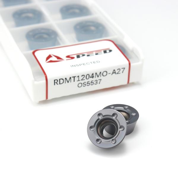 China SPEED Round Carbide Milling Inserts RDMT1204MO-A27 Pvd/Cvd Coated for Precision Milling Operations on sale China SPEED Round Carbide Milling Inserts RDMT1204MO-A27 Pvd/Cvd Coated for Precision Milling Operations on sale