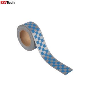 China Waterproof Checkerboard Reflective Tape  For Workwear Clothing on sale