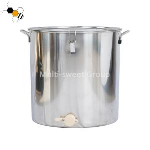 China 35*35cm 40kg Capacity Stainless Steel Honey Tank Apiculture Tools on sale