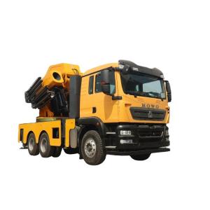 80 Tons Folding Jib Knuckle Boom Crane Efficient