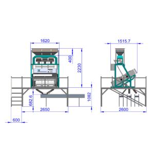 High Precision Parboiled Rice Sorting Machine 192 Channels