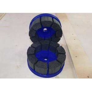 Abrasive Disc Segment CNC Deburring Brushes For Limestone Slate Surface Finish
