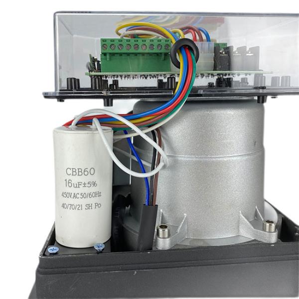 1500kg Commercial Gate Openers For Sliding Gate 27*32cm Metal Frame