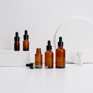 Essential Oil Cosmetic Glass Bottles 5ml 15ml With Dropper