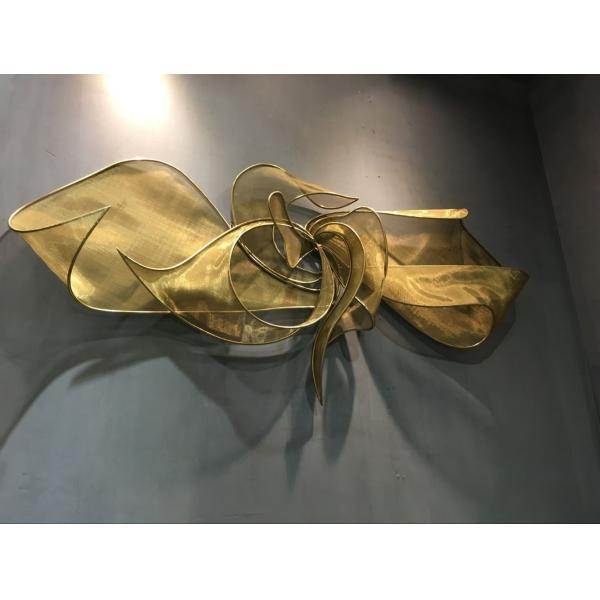 Living Room Modern Metal Wall Sculpture Creative Wall Hanging Statues