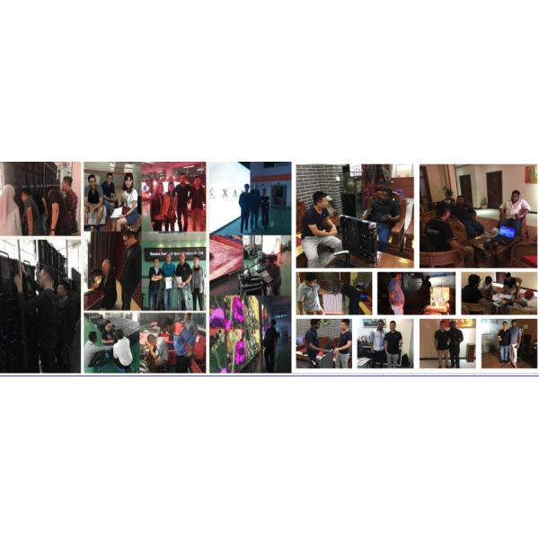 Hotel Pixel Pitch 3.9mm Led Screen Video Display LED Cabinet 500mm*500mm