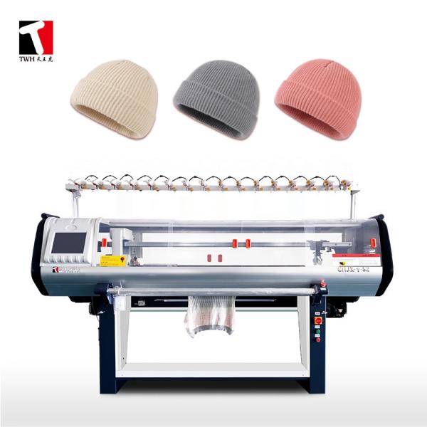 Buy 1KW Hat Knitting Machine , 52inch Auto Knitter Machine Single system at wholesale prices