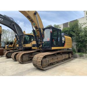 6 Cylinders 9.4L Displacement Used CAT Excavator 323hp