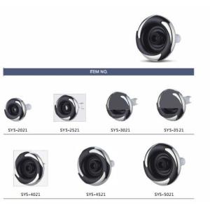 Buy cheap Chrome Finish Round Brass Jet Nozzle Fits Most Standard Bathtubs Wall Mounted from wholesalers