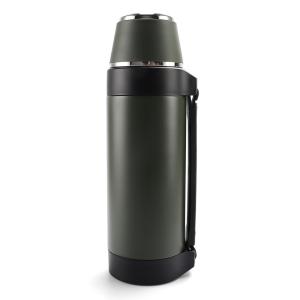Double Wall Stainless Steel Straight Vacuum Travel Pot For Outdoor Travel