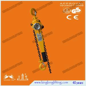 Ratchet Manual Chain Hoist HSHX Series Yellow Color 1500kg Lifting Weight