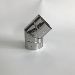 Polishing Angled Chimney Pipe , Class A Chimney Pipe Wide Application