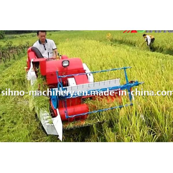 Buy Single Cylinder Direct Injection Engine 4lz-0.8 Mini Rice Harvester at wholesale prices