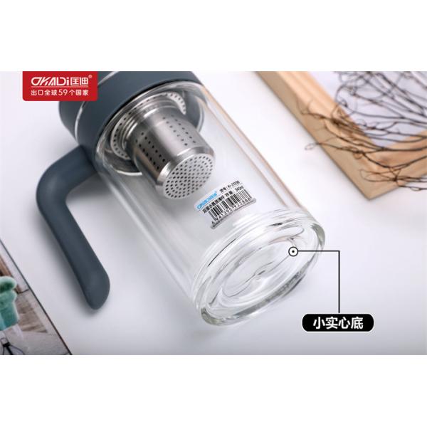 Unisex Borosilicate Glass Bottle For Camp Outdoor Activity