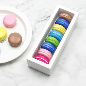 oEM Macaron Custom Food Packaging Boxes With Clear Window