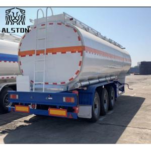 3 Axles 13000 Gallon 40000 Litre Fuel Tanker Aluminum Alloy