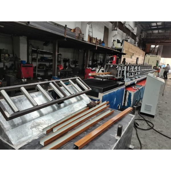 40 - 200mm C U Stud And Track Roll Forming Machine For Chile Market 18 stations