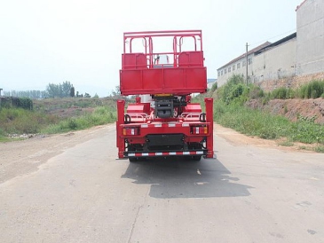 Prime Mover Vehicle Hydraulic Aerial Cage With Optional Chassis Half High Roof Cab