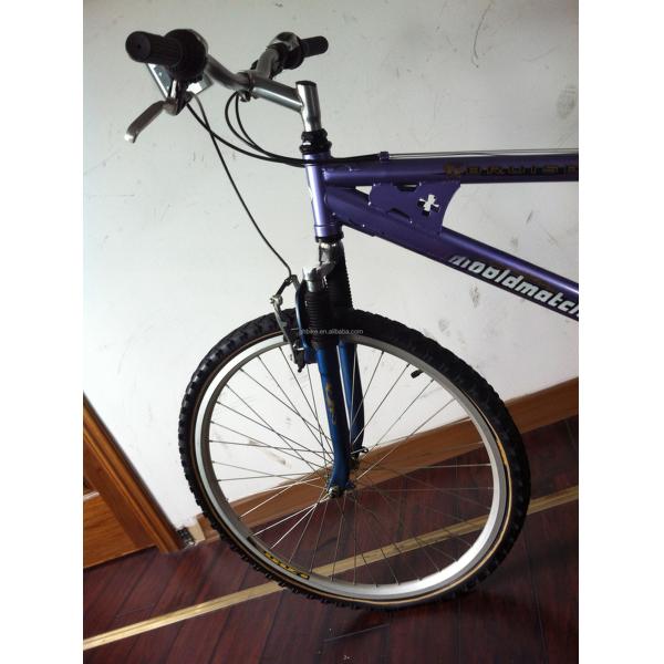 Threadless Aluminum Stem 26" Men's Shimano 21S MTB Mountain Bike with Front Suspension