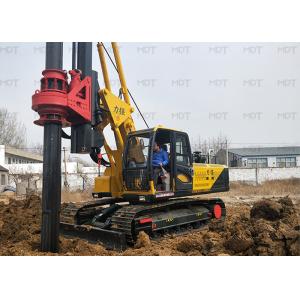 30m Depth Hydraulic Rotary Piling Rig 86KW For Foundation