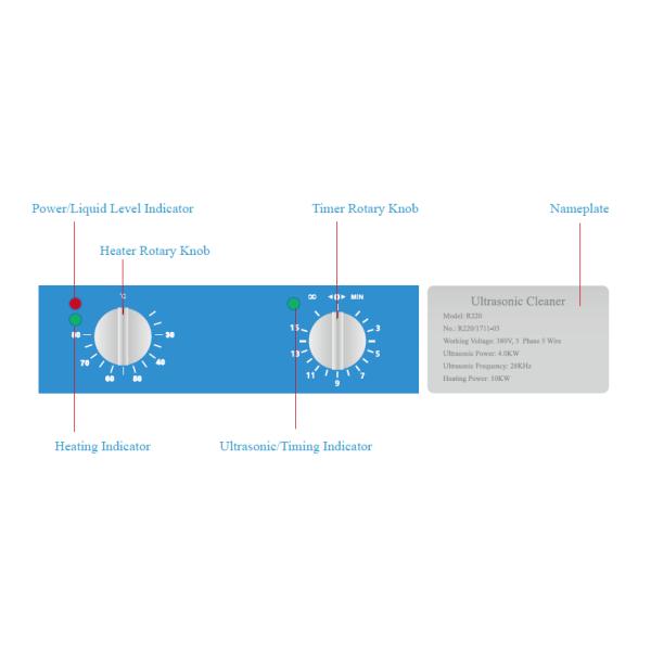 28kHz Pipe SS Ultrasonic Cleaner In Industry