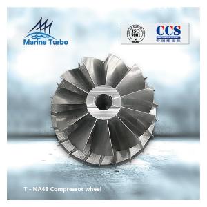 NA48 Titanium Turbo Compressor Wheel For Engine Turbocharger