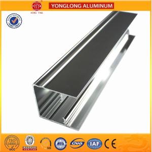 China Solid Substantial Polished Aluminium Profile Normal Length 6m on sale