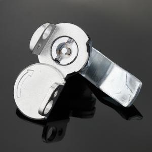Auto Equipment Cabinet And Door Zinc Alloy Padlock With Dust Cover Cam Lock