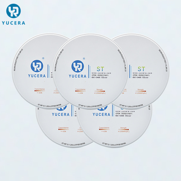 Buy Dental Implant Materials 43% Translucent Dental Zirconia Discs at wholesale prices