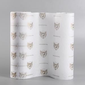 Recycled 17g 50*75cm Patterned Tissue Paper Wrapping Clothes Wine