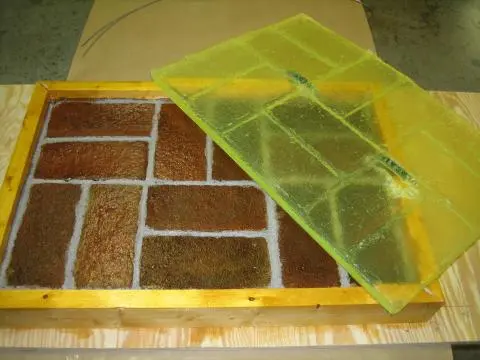 80 Shore A Liquid Polyurethane Rubber for Casting Concrete Stamp Mat